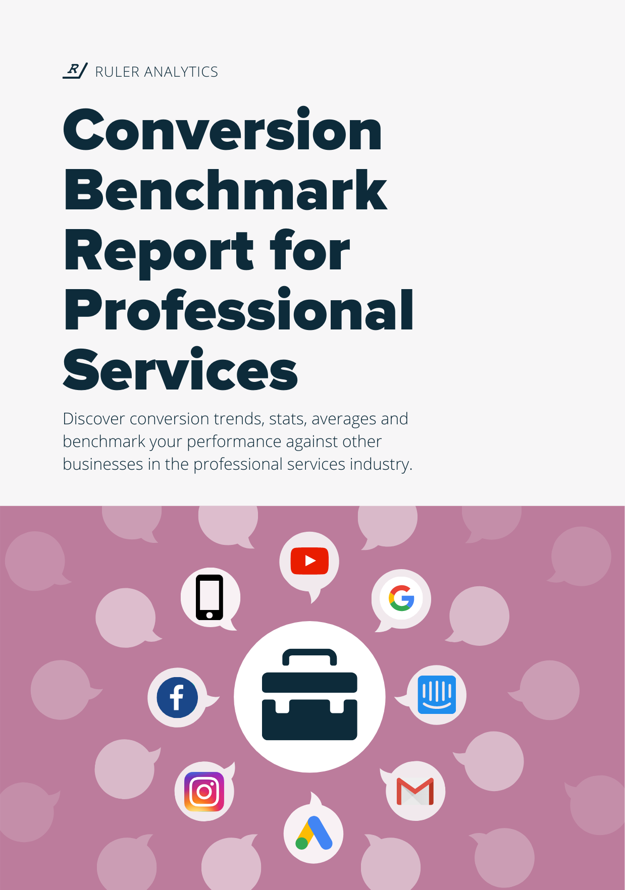 Conversion Benchmark Report for Professional Services